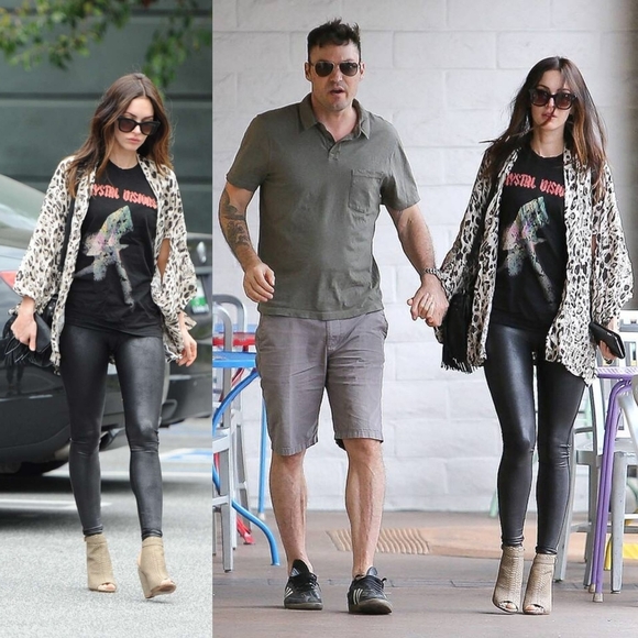 Spell designs wild ones short kimono robe leopard - Picture 2 of 13